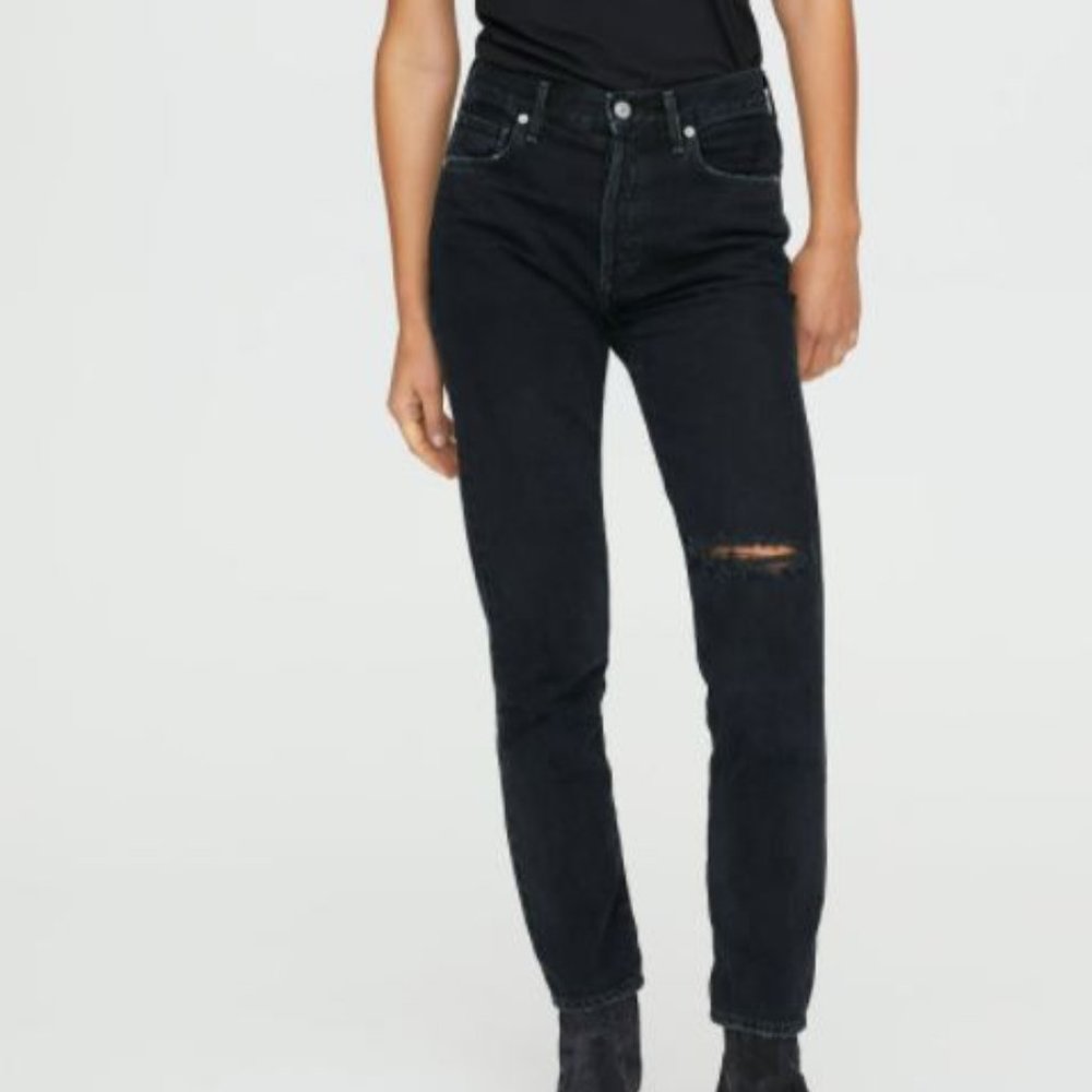 CITIZENS OF HUMANITY | Liya High Rise Classic Fit In Dark Horse Size 24